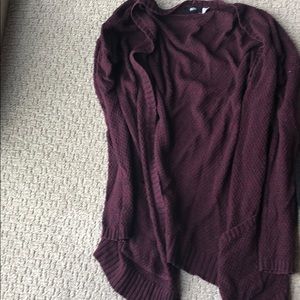 Two BDG cardigans in black and purple